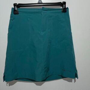 Arctix Women's Built-in Shorts‎ Stretch Active Skort Skirt Teal Green Size XS